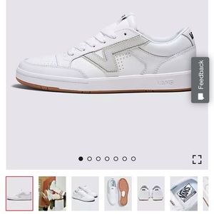 VANS LOWLAND COMFYCUSH LEATHER SHOES